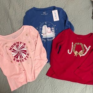 Long Sleeve 3T Christmas shirts